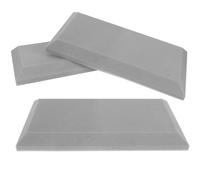 3pcs Rectangle Acoustic Panels Sponge Wall Sound Absorbing Panels | Beveled Brick Shape, Decorative Finish, for Podcasters and Streamers, Rooms, Microphone Area