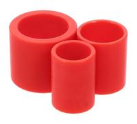 3pcs Red Plastic Wheel Bore Adapter for Bench Grinding Wheels