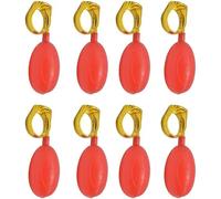 3Pcs Red Water Squirt Toys Spoof April Fools' Day T and Practical Jokes Water Spray Ring Tricky Toy Novelty and Gag Toys