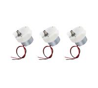 3Pcs Reducing Motor, 6V Slow Speed Micro Electric Motor for Engineers Hobbyists Businesses