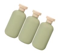 3pcs Refillable Travel Shampoo Bottles 260ml Pe Light Green