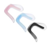 3pcs Replaceable Silicone Glasses Nose Pads for Flat Optical Frames