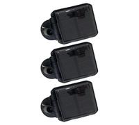 3pcs Replacement PVs Panel with Rotation Charges Designs Round/Square PVs Panel for Outdoor Garden Lighting Rotation Solar Charges for Garden Lighting