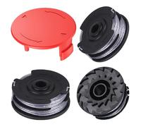 3Pcs Replacement Strimmer Line 1Pcs Spool Cover Cap,Compatible with Bosch Advanced Grasscut 36,Art 36-36 LI,ART24/24+, Art 27/27+,Art 30/30+ Double Autofeed Nylon Replacement Spool Wire