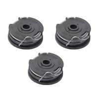 3Pcs Replacement Strimmer Wire Compatible with Bosch Art 24 27 30 30-36 LI, 1.6mm Standard Double Autofeed Nylon Replacement Spool for Bosch Trimmer Grass Trimmer F016800351