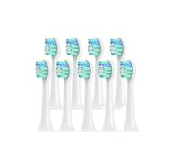 3pcs Replacement Toothbrush Heads ，Compatible for Philips，Compatible for Sonicare ，Electric Toothbrush Brush Head 1100 2100 4100 5100 5300(9Stain Removal Type)