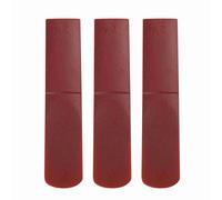 3pcs Resin Alto Saxophone Mouthpiece Reeds 2.5 Parts Repair Accessory for Saxophone Beginners with Easy Installation, and Convenient, Suitable for Long Time Use (Red