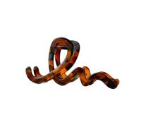 3Pcs Retro Wavy Hair Clip High-end Volume Shark Women's Large Size