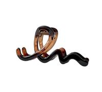 3Pcs Retro Wavy Hair Clip High-end Volume Shark Women's Large Size