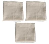 3pcs Reusable Cheese Cloth White Cotton Filter for Yogurt Straining | Professional Cheesecloth, Multi-function Filter Cloth, Easy to Clean and Convenient for Tofu, Kitchen Use