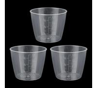 3pcs Rice Measuring Cups, 160ml Transparent Rice Cooker Cup, Replacement for Measuring Kitchen Dry & Liquid Ingredients, Plastic Small Measure Cup Kitchen Accessories