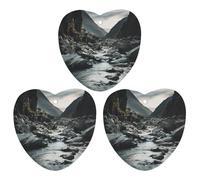 3PCS River And tea Rocks Car Air Freshener Hanging Scented Cards Cute lavender Car Fresheners Long Lasting New Cars Scents for Women Men Natural Air Freshener with Lanyard Automotive Freshies