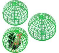 3Pcs Rolling Chicken Coop Balls,Movable Ball-Shaped Animals & Poultry Cages,Portable Plastic Pet Safe Walking Net,Orb Ball Cage for Chickens Rabbits Birds Pigeons & More, Anti-Dog Bite Protection
