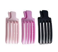 3pcs Root Lifting Clip Hair Volume Clips For Roots Women, Root Lifting Comb Clip Or Curly Hairs, Instant No-Trace Volumizing Styling Tool For Bangs And High Hairstyles Women Volume Hair Clips