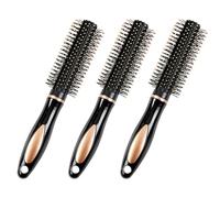 3Pcs Round Brush, Professional Styling Set for Daily Hair Care, Curling and Smoothing Tool for Various Hair Types, Hair Dryer Brush Styling Appliance