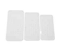 3PCS Rubber Degumming Adsorption Pad Set, Adhesive Glue Removal Pads for LCD Screen Repair, High Efficiency Rubber Material with Glossy Finish, Compatible with Mainboard and Touch