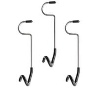 3pcs S Shape Camping Lamp Pole Hooks for Outdoor Use