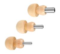 3pcs Safety Eye Tool, 3 Sizes Doll Making Eye & Washers Insertion Tools Clamp Crochet Eyes Auxiliary Tool for Amigurumi Stuffed Doll Eyes Install Making DIY Craft Supplies