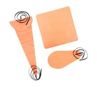 3Pcs Saxophone Cleaning Cloth Pull Through Cloth Soft Rag Sax Cleaning Tool For Flute And Woodwind Instrument