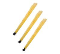 3pcs Saxophone Cleaning Swab 21 Inch Absorbent Flexible Shaft Brush | Yellow Metal Construction, Helps Protect Pad Life, for Tenor Instruments, Bell Care, Practice Rooms and Lessons