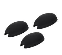 3Pcs Saxophone Thumb Rest Sax Key Pad Saxophone Key Pad, Rubber Palm Pads Cushions Finger Protector Palm Risers for Soprano Alto Tenor Sax Wind Instruments