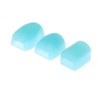 3Pcs Saxophone Thumb Rest Silicone Key Riser Instrument Thumb Rest Cushion Protector Key Pad Instruments Accessories (Color : Blue)