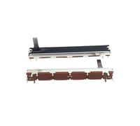 3PCS SC6021N Straight Sliding Potentiometer 75MM B10K B50K B100K 7.5CM Mixer Fader Stroke 60MM 3-Pin Handle Length 15MM(50K Ohm)