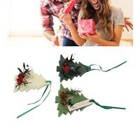 3PCS Scented Wax Sachet, Hanging Christmas Tree Shaped Floral Aromatherapy Wax Tablets, Long Lasting Wax Sachets, Home Fragrance Sachet Packets, Suitble for Wardrobe Closet Bedroom