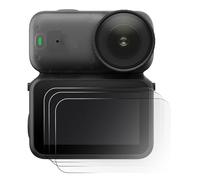 3PCS Screen Protector Compatible with Dji Osmo Nano Action Camera, Crystal Clear 9H Hardness Tempered Glass Film with Soft TPU Lens Films, Digital Camera Accessories, Anti-scratch Anti-Finger Print