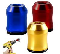 3Pcs Screwdriver Head Magnetic Ring, Screw Ring Set Removable Household Tool for Drills| Universal Bit Holder for Hex Screwdrivers & Power Bits | Alloy Screw Holder for DIY Repair