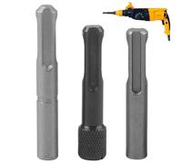 3Pcs SDS Socket Adaptor Set 1/4" Hex Shank Screwdriver Bit Holder Socket Adaptor Converter for SDS Hammer Drill