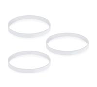 3PCS Seal Rubber Seal Spare Seal Parts，Compatible for Nutri ，Compatible for Ninja， 6/7 Fins Blade Blender Mixer (Ø 10cm)