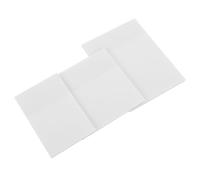 3pcs See through Self Adhesive Message Pads with Lines, Reusable Pet Material, Easy to Reposition for School and Office Use, Minimalist and Aesthetic Design