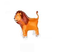 3PCS Self Standing Large Dinosaur Animal Balloon - Walking With Wheels, Capybara Pirthday Decorations Walking Balloon, Foil Fun Pet for Kids - Jungle Theme Party Supplies Decor