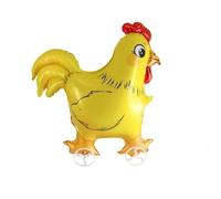 3PCS Self Standing Large Dinosaur Animal Balloon - Walking With Wheels, Capybara Pirthday Decorations Walking Balloon, Foil Fun Pet for Kids - Jungle Theme Party Supplies Decor