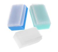 3pcs Sensory Brush Sensory Processing Disorder ToddlerAutism Sponge Brush Infant Hair Scalp Brush Surgical Hands Scrub Brush