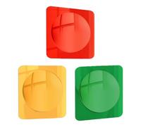 3Pcs Sensory Wall Mirror - Acrylic Bubble Mirrors For Walls Decoration, Sensory Convex Bubble Mirror For Wall, Visual Play And Exploration For Autisms,ADHD,10X10Inches