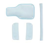 3Pcs/Set Baby Pram Cart Armrest Covers Shoulder Pad and Crotch Protections Sleeve for Infants Strollers Accessories Lightweight Baby Cushion
