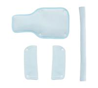 3Pcs/Set Baby Pram Cart Armrest Covers Shoulder Pad and Crotch Protections Sleeve for Infants Strollers Accessories