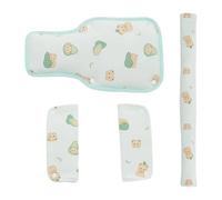 3Pcs/Set Baby Pram Cart Armrest Covers Shoulder Pad and Crotch Protections Sleeve for Infants Strollers Accessories