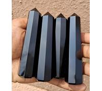 3pcs Set Black Tourmaline Point, Black Tourmaline Tower, Black Tourmaline Crystal Points, Black Tourmaline Obelisk