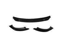 3pcs/set Car Front Bumper Lip Spoiler Splitters Compatible for Tesla Model Y 2020-2021(Glossy Black)