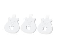 3pcs/set child-friendly bear shape teeth tool sponge cleaner for effective mouth protection