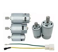 3pcs/set Children's Electric Car Motor for 550 RS390 RS380 570 12V 6V DL555 24V for 10 Teeth 1cm 10000rpm-35000rpm 30w-200w DC Motor(380 12V 5600RPM)