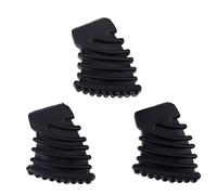 3pcs/set Components Drum Kit Stand Mat Replacement Tripod Snare Stand Rubber Creative Chair Foot Drum Stool Leg Pad Drum Pedal Cover