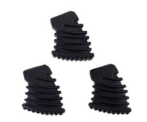 3pcs/set Components Drum Kit Stand Mat Replacement Tripod Snare Stand Rubber Creative Chair Foot Drum Stool Leg Pad Drum Pedal Cover