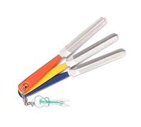 3Pcs/Set Guitar Tool Saddle Fret Crowning Luthier Steel Guitarra Tool