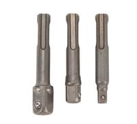 3Pcs/Set Impact Drill Bits SDS PLUS Socket Adapter