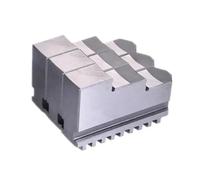 3Pcs/Set Mechanical Lathe Chuck Three Jaws K11-80 K11-100K11-125 K11-130 K11-160 K11-200 Universal Three-jaw Chuck Card Foot(K11-125 L)