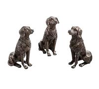 3Pcs/Set Mini Animal Shape Planter Support Feet,Plant Cat Dog Design Flower Pot Risers Holders Stand Holder for Indoor and Outdoor to Improve (DOG)